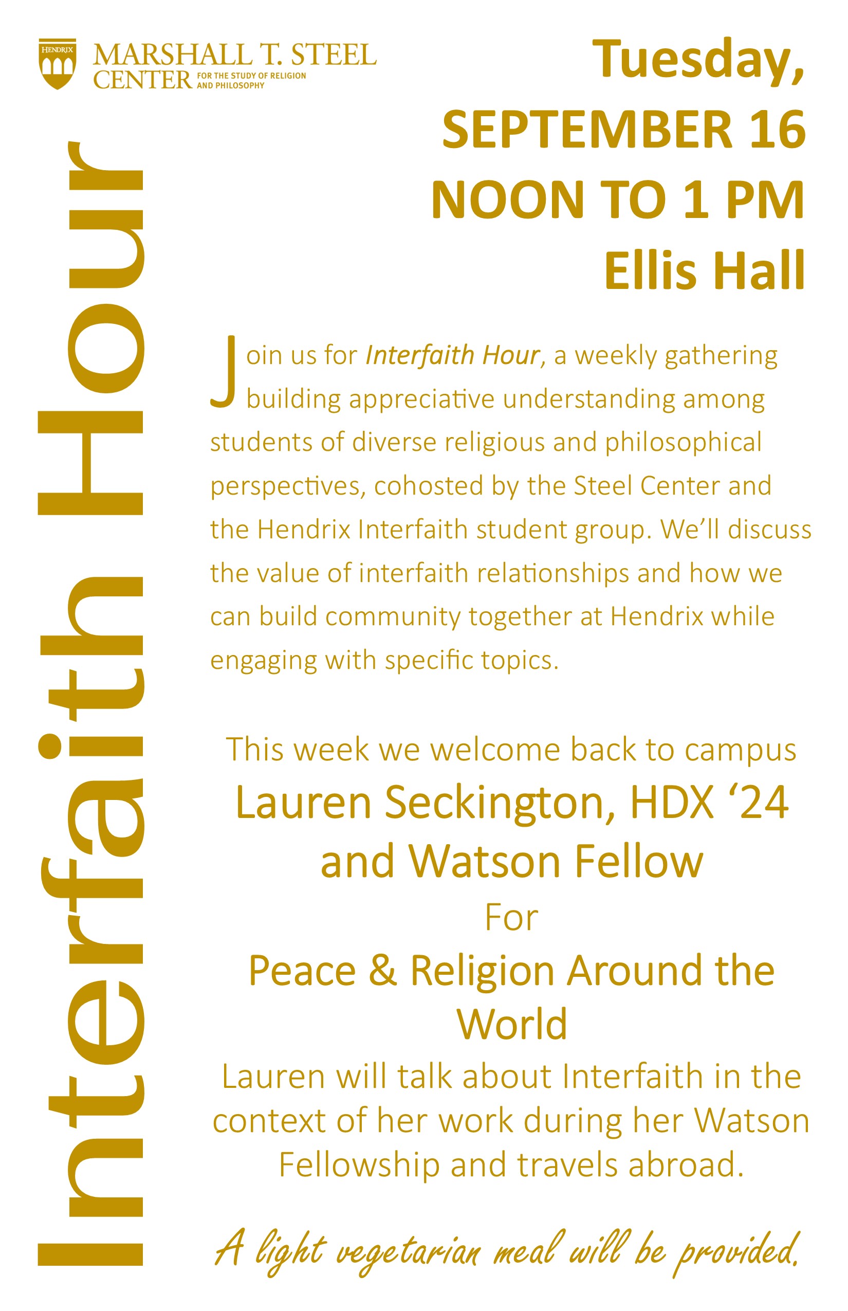 Interfaith Hour: Peace and Religion Around the World